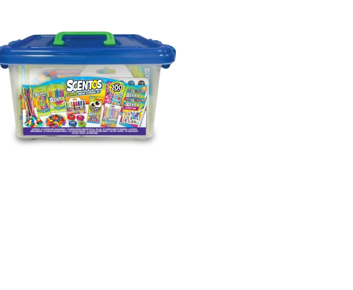 Ken Black Scentos Mega Storage Set| Art & Crafts