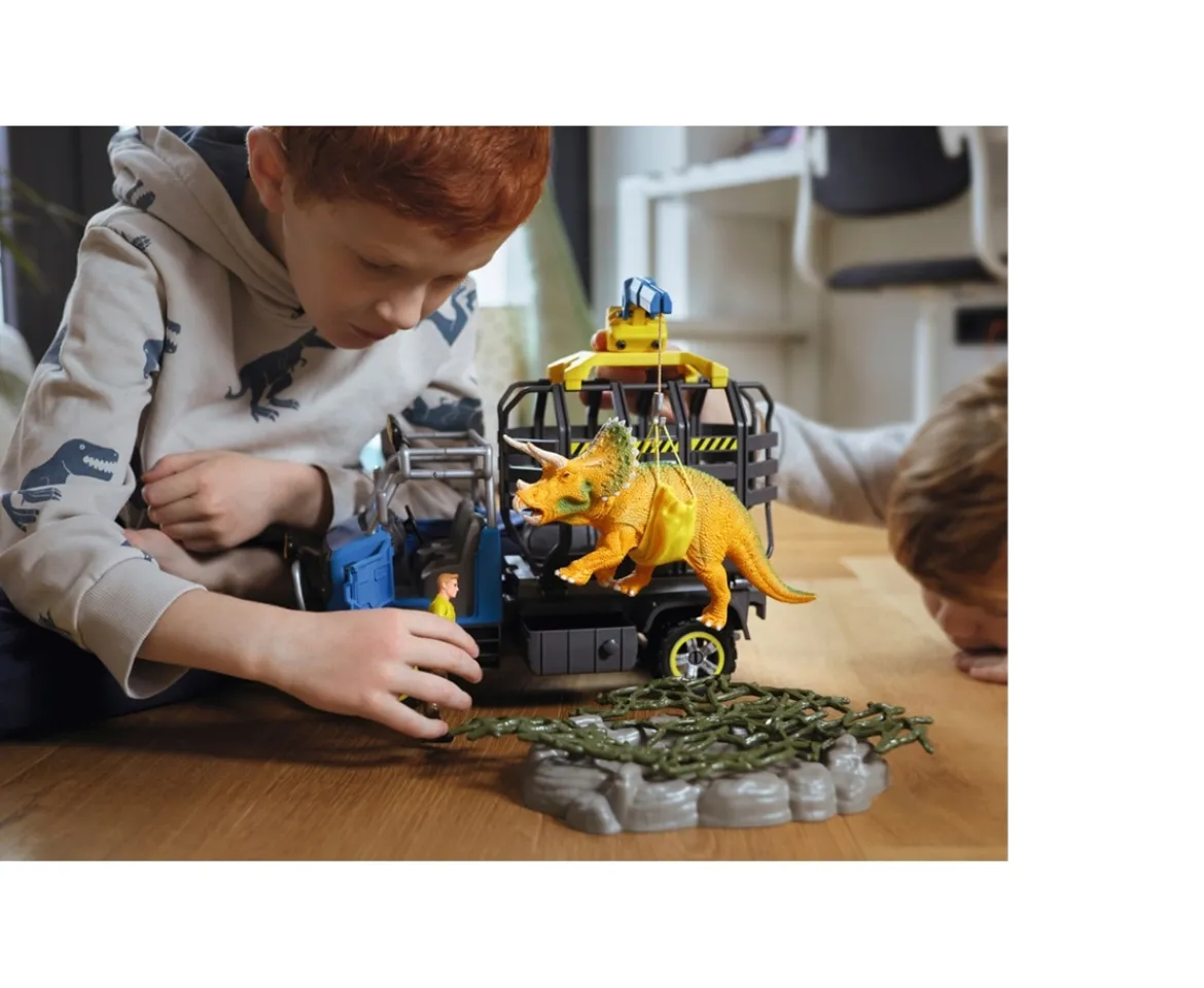 Ken Black Schleich Dino Transport Mission 42565| Action Figures & Playsets