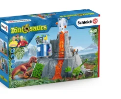 Ken Black Schleich Dinosaurs Volcano Expedition Base Camp 42564| Action Figures & Playsets