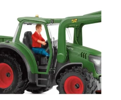 Ken Black schleich Farm World 42608 Tractor with Trailer| Action Figures & Playsets