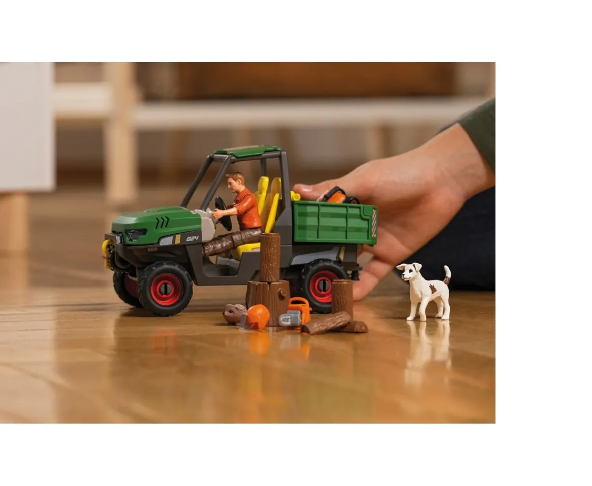 Ken Black schleich Farm World 42659 Working in the Forest Set| Action Figures & Playsets