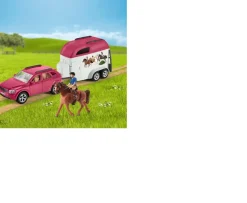 Ken Black schleich Horse Club 42535 Horse Adventures with Car and Trailer Playset| Dolls & Dollhouses
