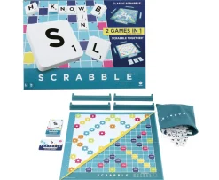 Ken Black Scrabble Classic Refresh Word Game| Board Games
