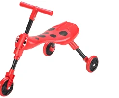 Ken Black Scuttlebug Red and Black Beetle Ride On| Pedal & Foot To Floor Ride Ons