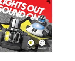 Ken Black Sharper Image Motor Battles Radio Control Bumper Cars 2-Pack Bundle| Building & Vehicle Toys