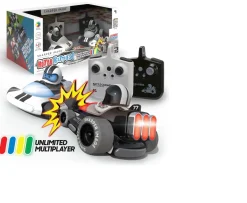 Ken Black Sharper Image Motor Battles Radio Control Bumper Cars 2-Pack Bundle| Building & Vehicle Toys