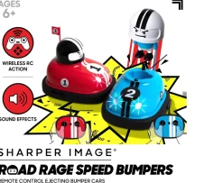Ken Black Sharper Image Road Rage Speed Radio Control Bumper Cars| Building & Vehicle Toys|Action Figures & Playsets