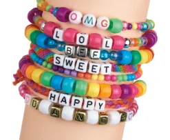 Ken Black Shimmer N Sparkle ABC Fashion Bead Bracelets| Art & Crafts