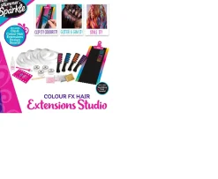 Ken Black Shimmer 'N Sparkle Colour FX Hair Extensions Studio| Dolls & Dollhouses