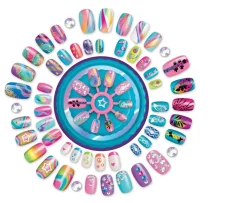 Ken Black Shimmer 'N Sparkle Trendy Tips Nail Expressions| Art & Crafts