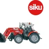 Ken Black SIKU 1:32 Massey Ferguson Tractor with Front Loader 3653| Farm Model Vehicles & Playsets