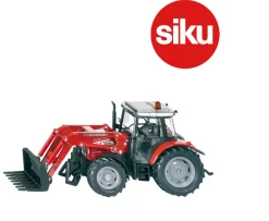 Ken Black SIKU 1:32 Massey Ferguson Tractor with Front Loader 3653| Farm Model Vehicles & Playsets