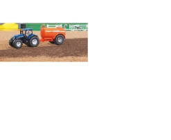 Ken Black Siku 1:50 New Holland T7070 Tractor and Abbey Single Axle Vacuum Tanker| Farm Model Vehicles & Playsets