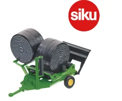 Ken Black Siku 1:32 Round Bale Wrapper 2266| Farm Model Vehicles & Playsets