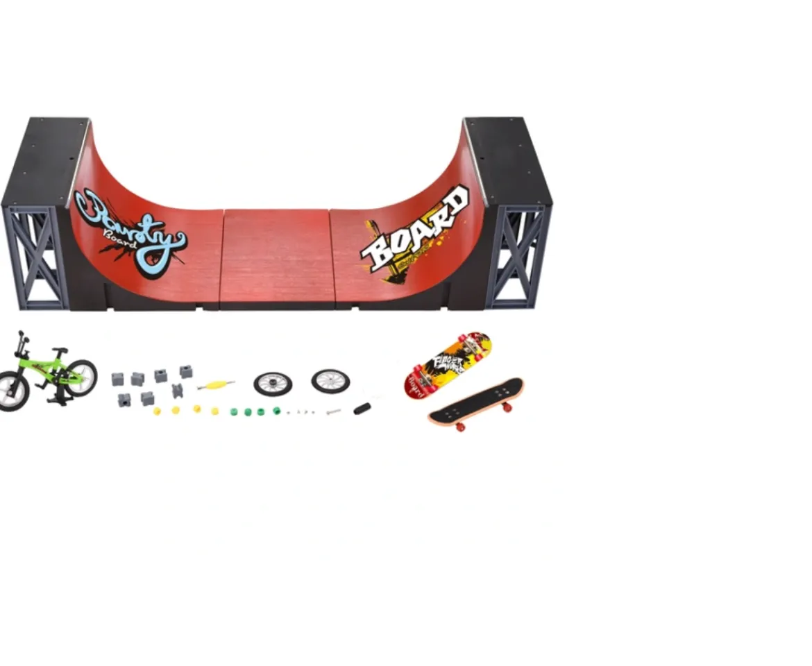 Ken Black Skate Park Half Pipe Set| Building & Vehicle Toys