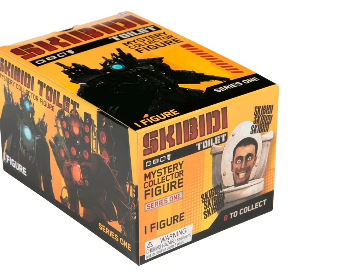 Ken Black Skibidi Toilet 15cm Mystery Collector Figure Assortment| Action Figures & Playsets