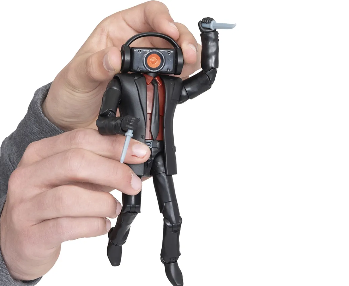 Ken Black Skibidi Toilet Deluxe Figure - Speakerman| Action Figures & Playsets