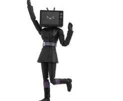 Ken Black Skibidi Toilet Deluxe Figure - TV Woman| Action Figures & Playsets