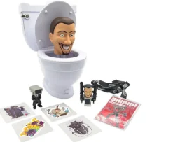 Ken Black Skibidi Toilet Mystery Surprise Toilet Series 1| Action Figures & Playsets