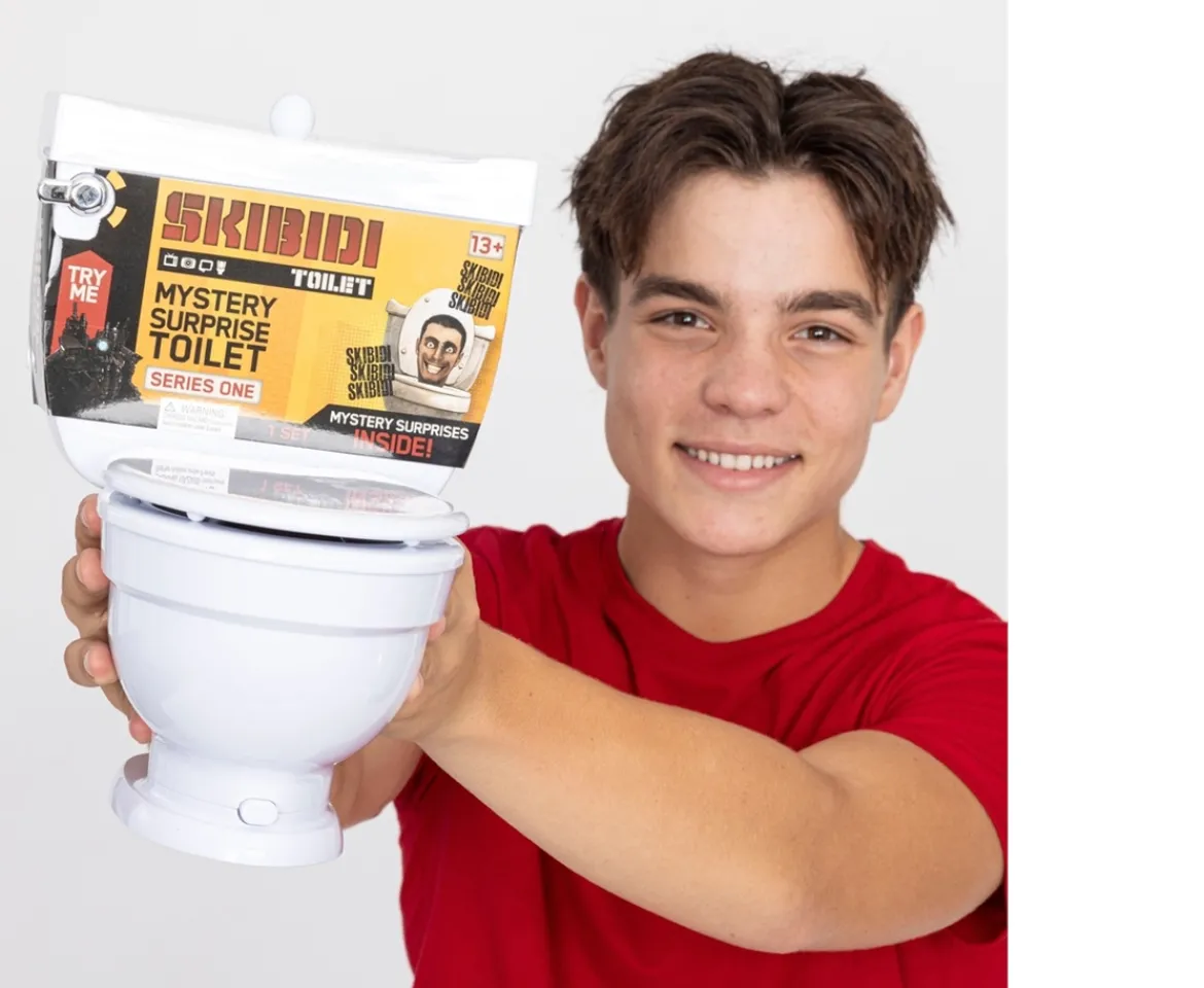 Ken Black Skibidi Toilet Mystery Surprise Toilet Series 1| Action Figures & Playsets