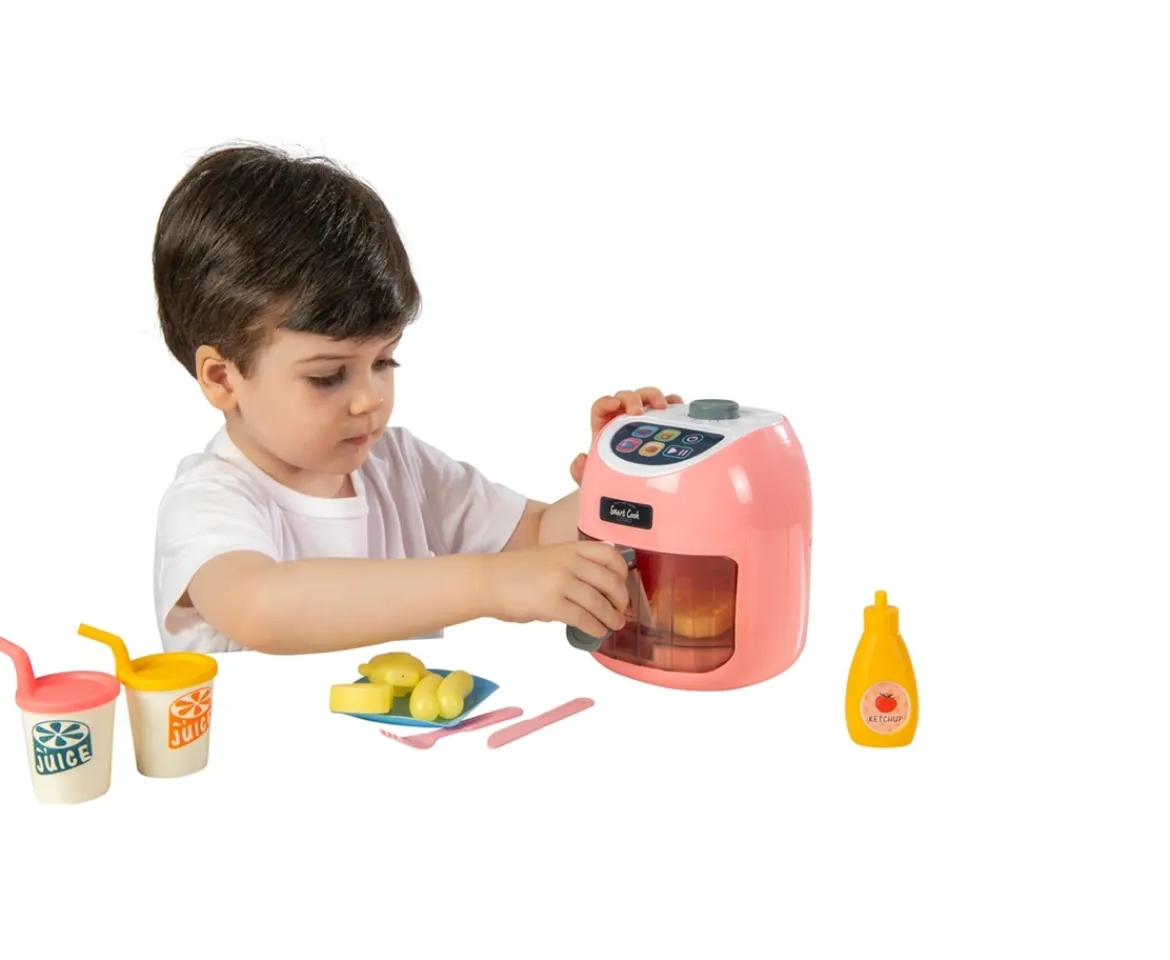 Ken Black Smart Cook Kitchen Little Chef's Air Fryer| Imaginative Play