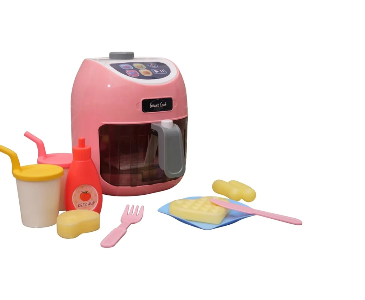 Ken Black Smart Cook Kitchen Little Chef's Air Fryer| Imaginative Play