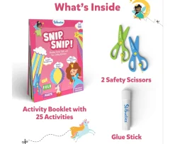 Ken Black SNIP SNIP UNICORNS AND PRINCESS| Art & Crafts