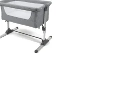 Ken Black Snuggle Cuddle Co-Sleeper in Grey from Birth +| Nursery Furniture & Bedding