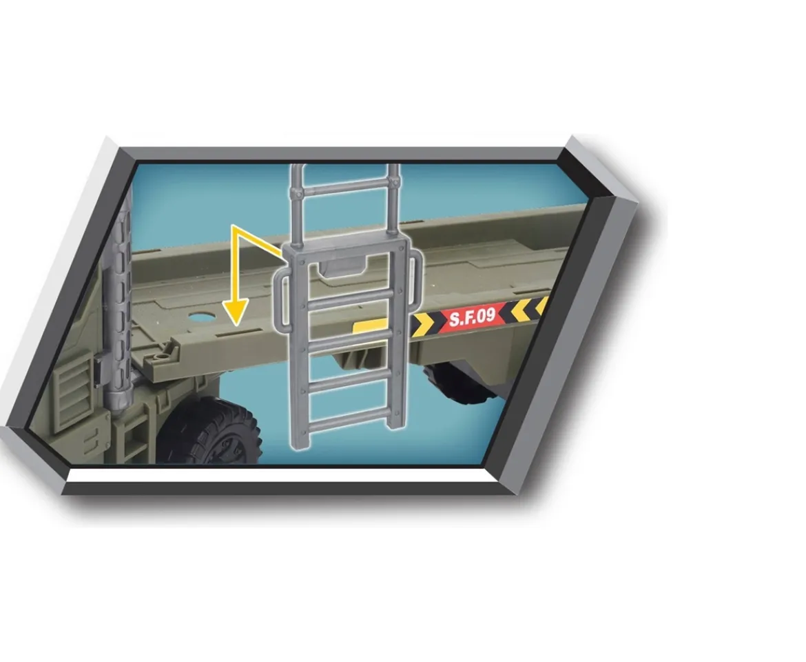 Ken Black Soldier Force Transport Deployment Mission Playset| Action Figures & Playsets