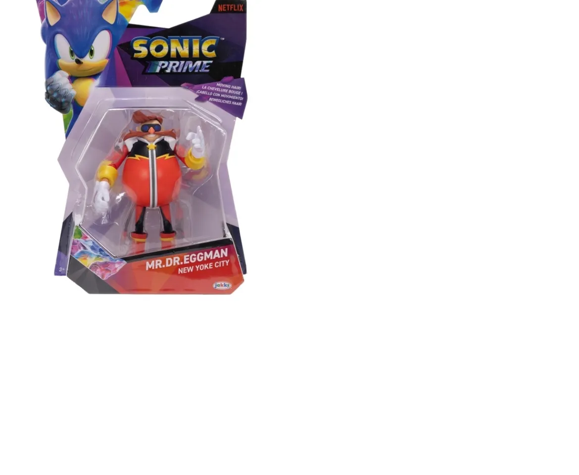 Ken Black Sonic Prime 12.7 cm Mr.Dr. Eggman Figure| Action Figures & Playsets