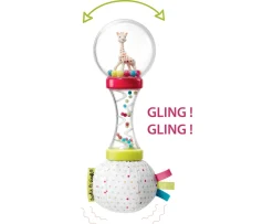 Ken Black Sophie the Giraffe Soft Maracas Rattle| Toys & Gifts
