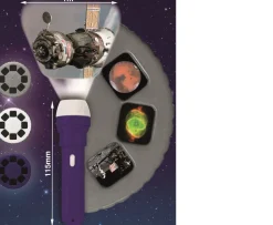 Ken Black Space Projector Torch| Art & Crafts