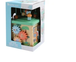 Ken Black Squirrel Play Safari Wooden Sort & Play Activity Cube| Wooden Toys