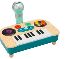 Ken Black Squirrel Play Take Along Electronic DJ Set| Wooden Toys