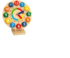 Ken Black Squirrel Play Wooden Tick Tock Clock| Wooden Toys|Preschool & Electronic Learning