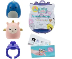 Ken Black Squish-a-longs 2 Pack Blinds - Series 1, - (2) 1” Mini-Squish, 1 Accessory, 1 Ring, 1 Capsule, 1 Col| Soft Toys