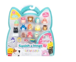 Ken Black Squish-a-longs by Original Squishmallows 14 Pack - Series 1 - (14) 1” Mini-Squish with 4 Accessories| Soft Toys