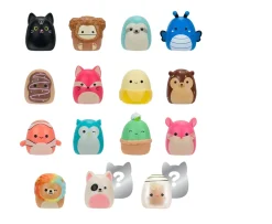 Ken Black Squish-a-longs by Original Squishmallows 14 Pack - Series 1 - (14) 1” Mini-Squish with 4 Accessories| Soft Toys