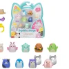 Ken Black Squish-a-longs by Original Squishmallows 8 Pack - Series 1, Style 1 - (8) 1” Mini-Squish with 2 Acce| Soft Toys