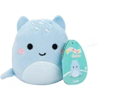 Ken Black Squishmallows Original Micromallows 6-Pack – Axel Beetle, Lune Loch Ness Monster, Malcolm Mushroom,| Soft Toys