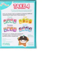 Ken Black Squishmallows Take 4 Game| Board Games