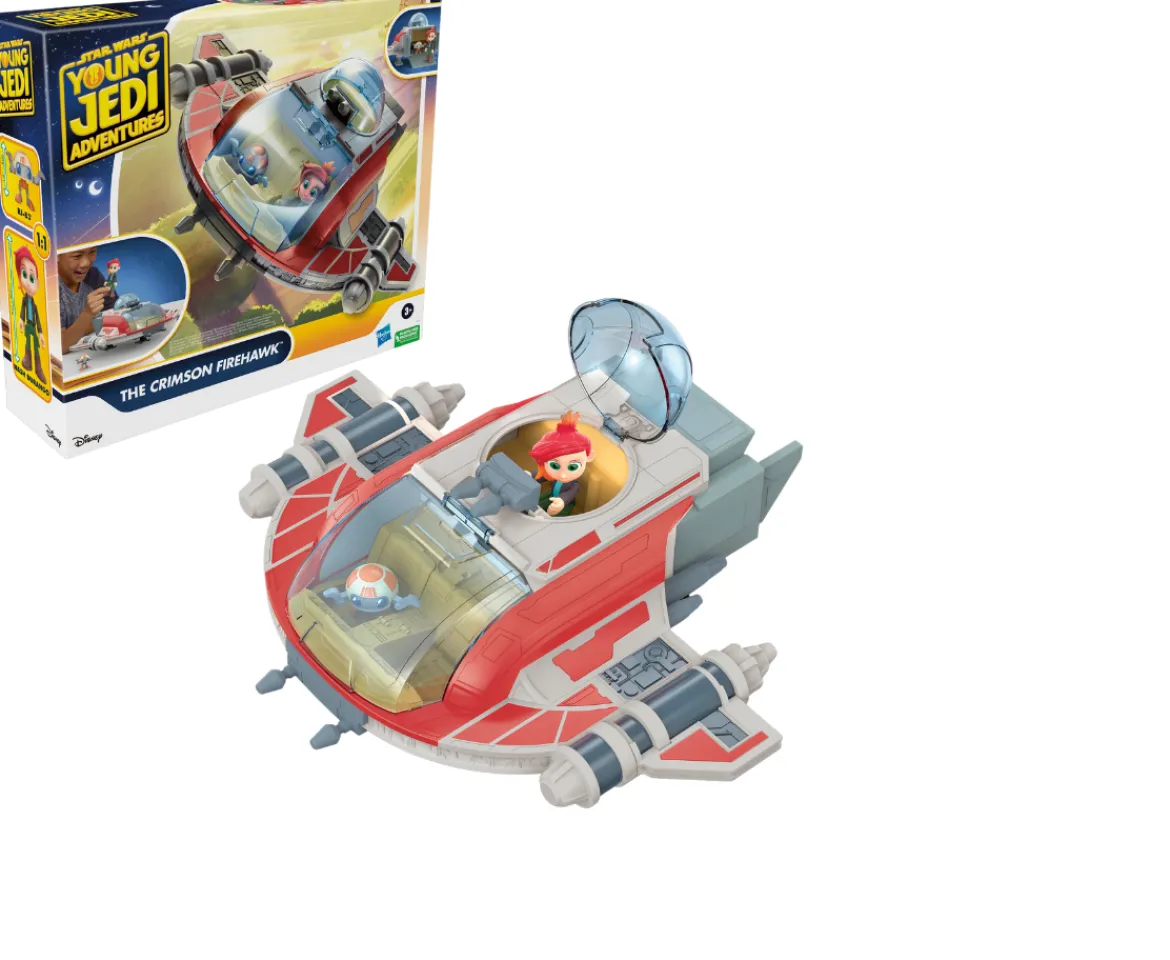 Ken Black Star Wars Young Jedi Crimson Firehawk Set| Action Figures & Playsets