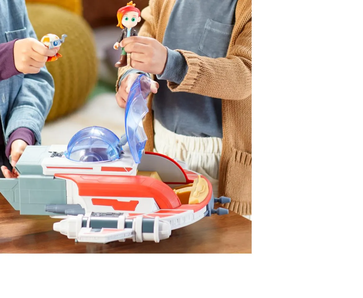 Ken Black Star Wars Young Jedi Crimson Firehawk Set| Action Figures & Playsets