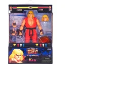 Ken Black Street Fighter Ken Masters 15cm Action Figure| Action Figures & Playsets