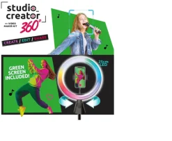 Ken Black Studio Creator 360 Degree Video Maker Kit| Digital & Instant Cameras