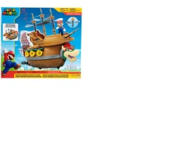 Ken Black Super Mario DLX Bowser's Ship Playset| Action Figures & Playsets