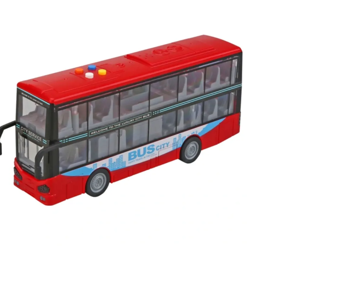 Ken Black Super Wheelz Double Decker Bus| Action Figures & Playsets