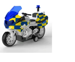 Ken Black Super Wheelz Lights & Sounds Police Motorbike| Building & Vehicle Toys