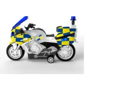 Ken Black Super Wheelz Lights & Sounds Police Motorbike| Building & Vehicle Toys