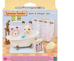 Ken Black Sylvanian Families Bath & Shower Set| Dolls & Dollhouses